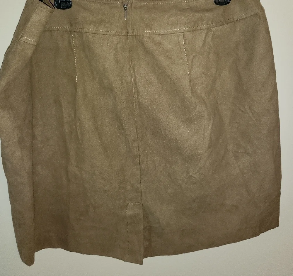 Venezia Jeans Chic Tan Pencil Skirt